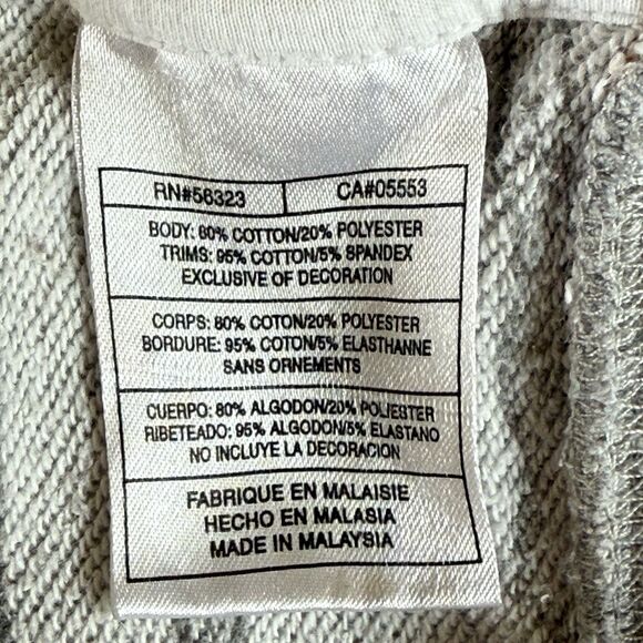 Vintage Nike Orange Swoosh‎ Full Zip Hoodie SZ XL Gray Rainbow Shoe Charm Rare - Picture 12 of 16